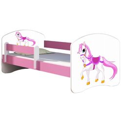 Pat ACMA Meble Acma II Horse 70x140 bariera/saltea 6cm (Pink) Thumb