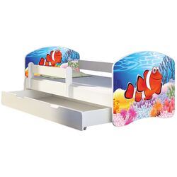 Pat ACMA Meble Acma II Nemo 70x140 bariera/sertar/saltea 6cm (White) Thumb