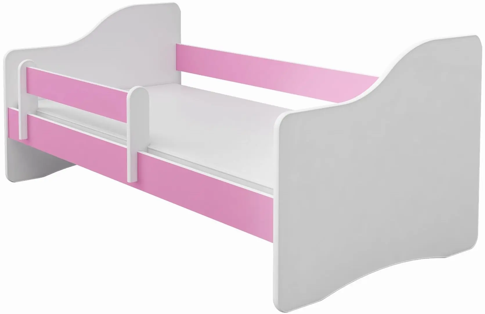 Pat ACMA Meble Acma III Happy 70x140 bariera/saltea 6cm (White/Pink)