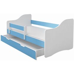 Pat ACMA Meble Acma III Happy 70x140 bariera/sertar/saltea 6cm (White/Blue) Thumb