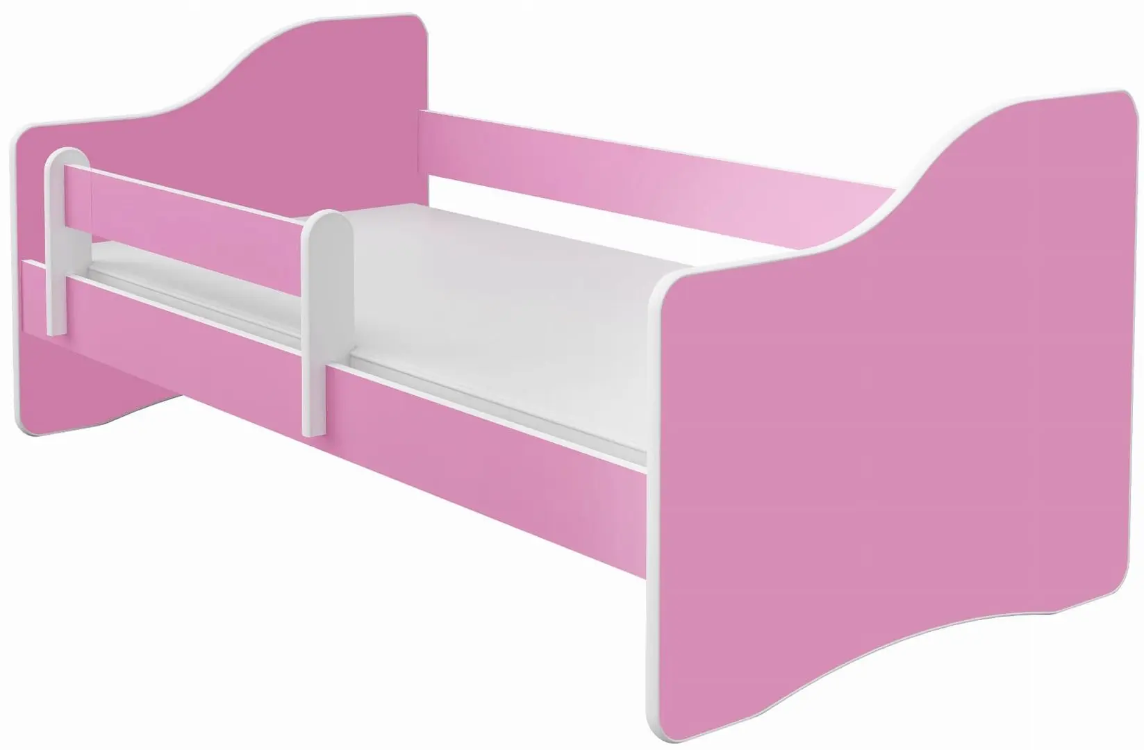 Pat ACMA Meble Acma III Happy 80x180 bariera/saltea 7cm (Pink)