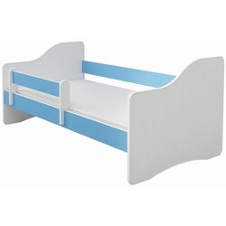 Pat ACMA Meble Acma III Happy 80x180 bariera/saltea 7cm (White/Blue) Thumb