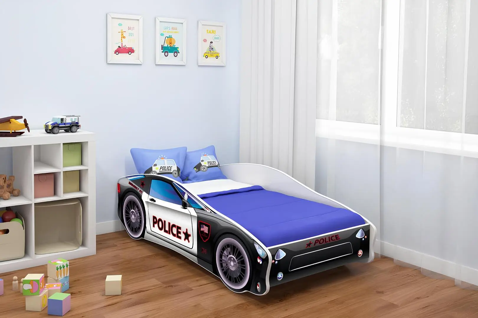 Pat ACMA Meble Acma V/Car №3 80x160 saltea 7cm (Black)