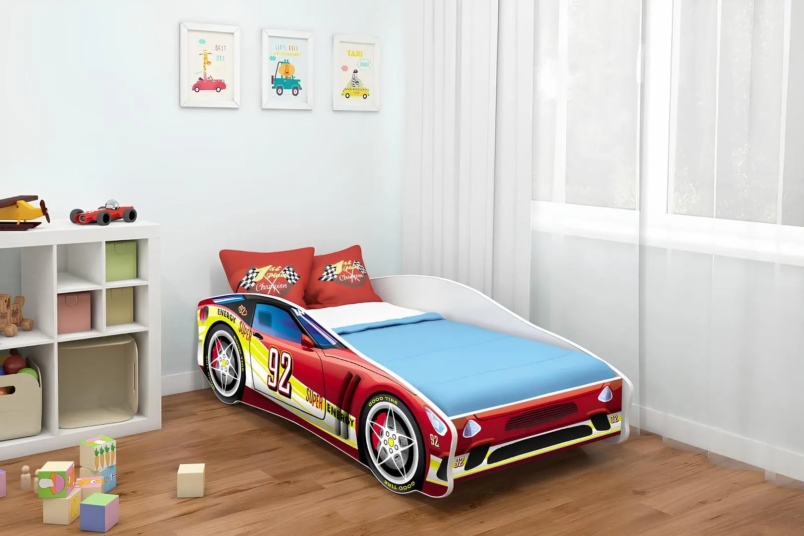 Pat ACMA Meble Acma V/Car №4 70x140 saltea 6cm (Red)