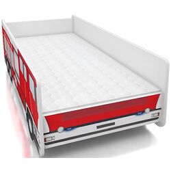 Pat ACMA Meble Acma VI/Fire Truck 80x180 saltea 7cm (Red) Thumb