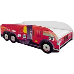 Pat ACMA Meble Acma VI/Truck LKW №3 80x180 saltea 7cm (Red) Thumb