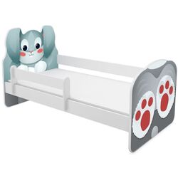 Pat ACMA Meble Acma VII Animals/Bunny 80x160 bariera/saltea 7cm (Gray/Blue) Thumb