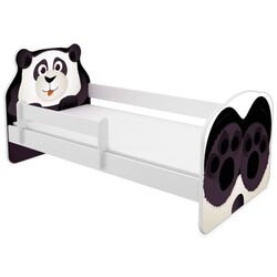 Pat ACMA Meble Acma VII Animals Panda 80x160 bariera/saltea 7cm (White/Black) Thumb