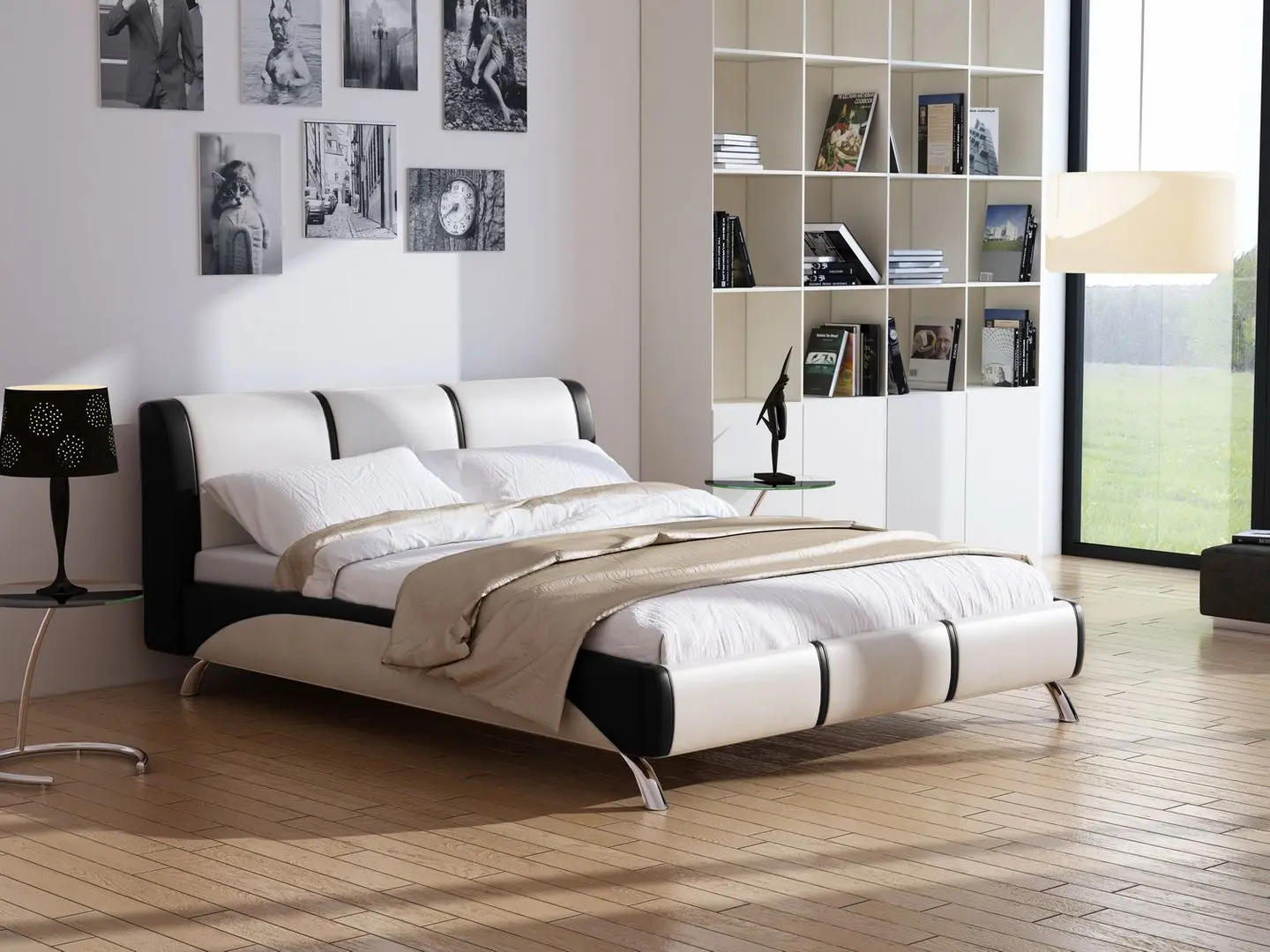 Pat AG Modena 160х200 (White/Black)