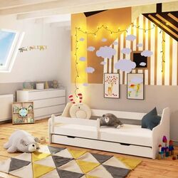 Кровать Akord Activ с матрасом 80x180 (White) Thumb