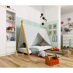 Кровать Akord Gem с матрасом 80x160 (White) Thumb