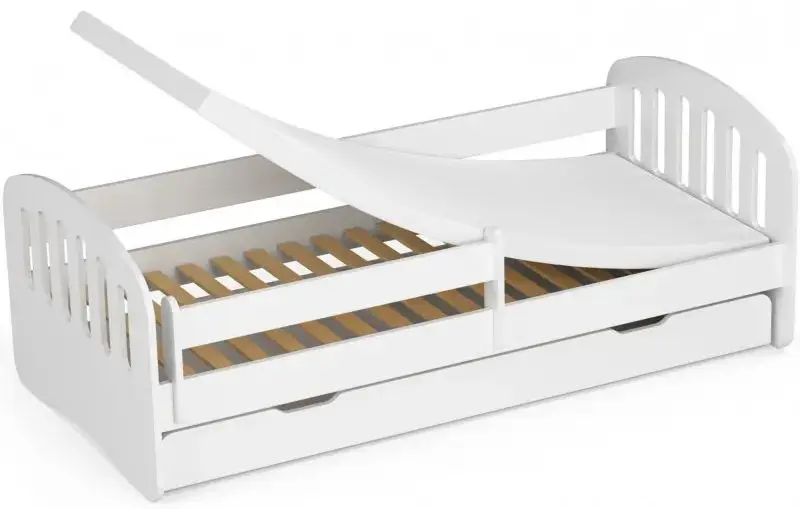 Pat Akord Play cu saltea 80x180 (White)