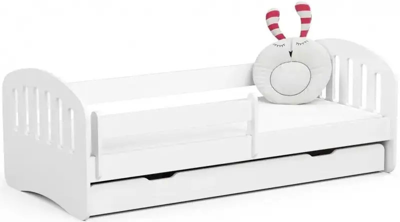 Pat Akord Play cu saltea 80x180 (White)