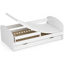 Кровать Akord Smile с матрасом 90x180 (White) Thumb