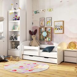 Кровать Akord Smile с матрасом 90x180 (White) Thumb