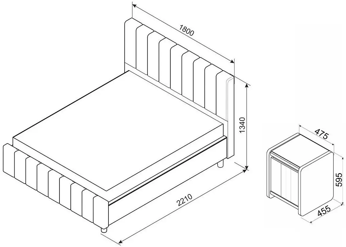 Pat + Noptiere Ambianta Fancy 1.6 (Bej)