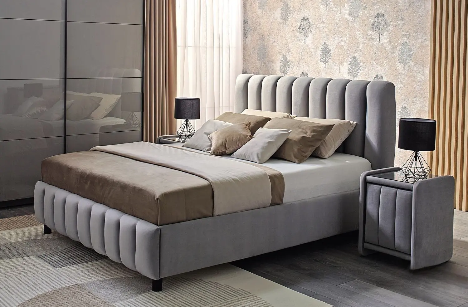 Pat + Noptiere Ambianta Fancy 1.8 (Gri)