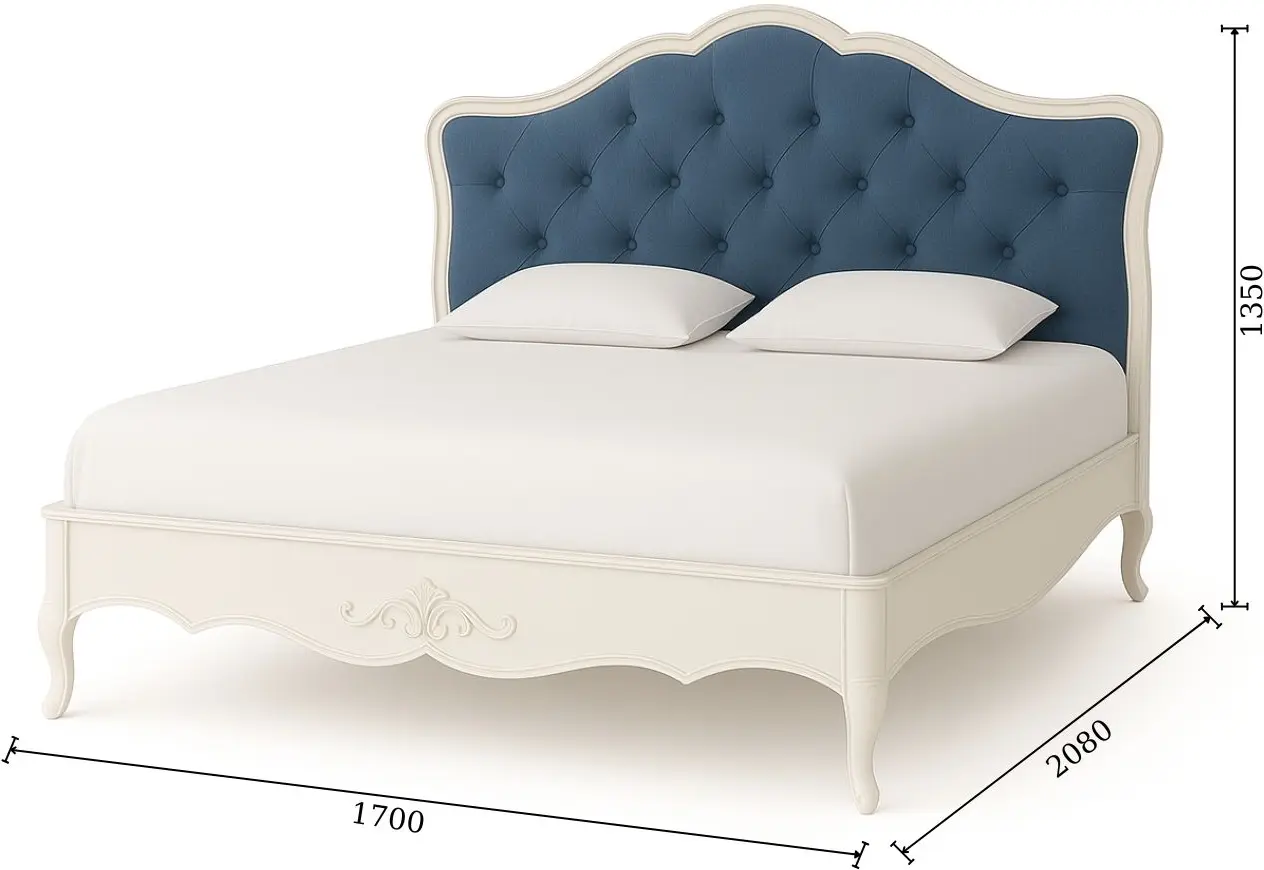 Pat Arta Mobilei AM149 160x200 Jes 39 (White/Blue)