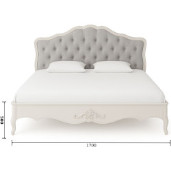 Pat Arta Mobilei AM150 160x200 Jes 31 (White/Grey) Thumb