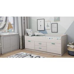 Кровать Астрид-Мебель Каприз 18 (Ясень Анкор Белый) Thumb