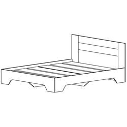 Pat Астрид-Мебель Kvadro КВД.11 (Delano Oak Dark) Thumb