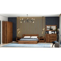 Pat Астрид-Мебель Kvadro КВД.12 Delano Oak Dark (cu mec. de ridicare) Thumb