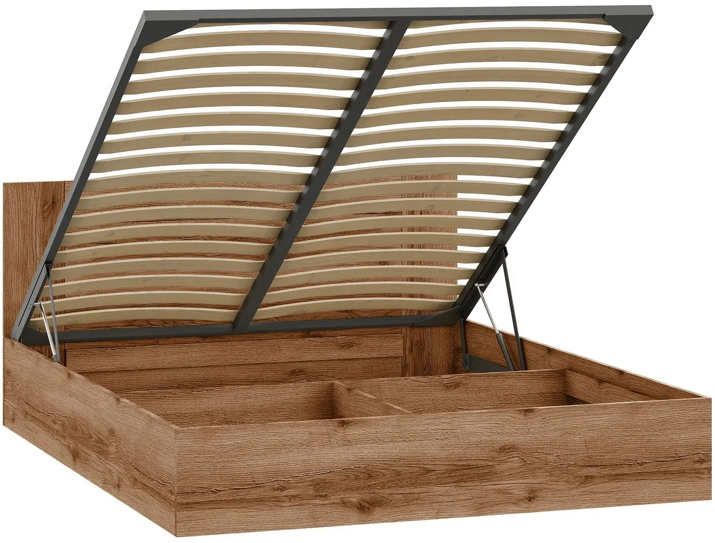 Pat Астрид-Мебель Kvadro КВД.12 Delano Oak Dark (cu mec. de ridicare)