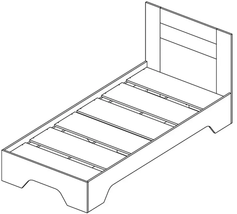 Pat Астрид-Мебель Kvadro КВД.14 (Дуб Делано Тёмный) - 2