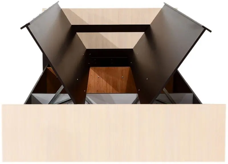 Pat Астрид-Мебель Nika 5 Н-10 Wenge Oak/Ash Anchor White (cu mec. de ridicare) - 2