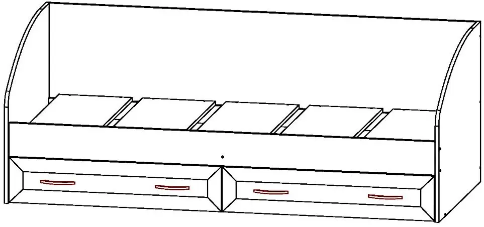 Pat Астрид-Мебель Printsessa ПРН.09 3D (Ash Anchor White) - 4