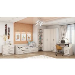 Pat Астрид-Мебель Printsessa ПРН.09 3D (Ash Anchor White) Thumb