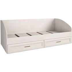 Кровать Астрид-Мебель Принцесса ПРН.09 (Ясень Aнкор Белый)