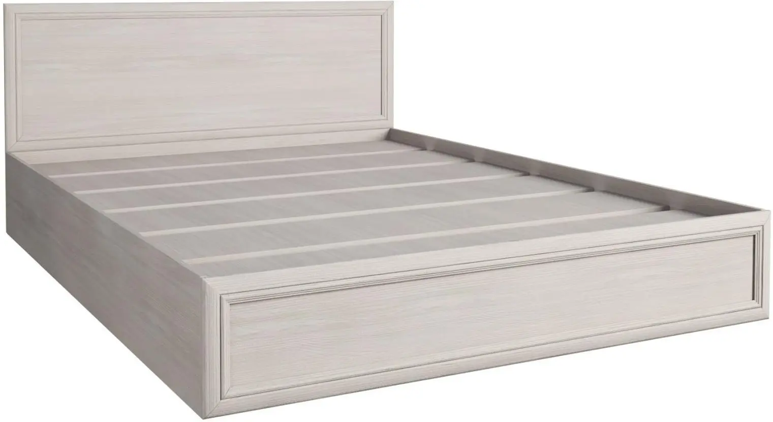 Кровать Астрид-Мебель Принцесса ПРН.14 3D (Ясень Анкор Белый)