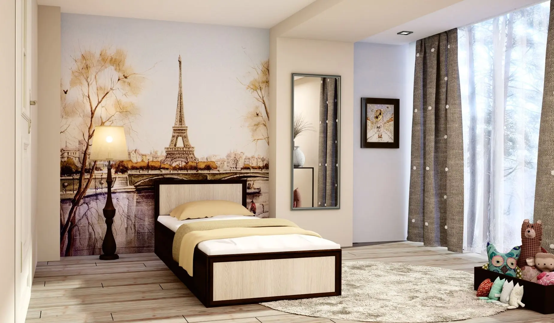 Pat Астрид-Мебель Yunior (Wenge Oak/Ash Anchor White) - 3