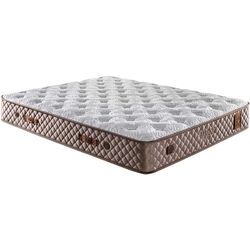 Pat Bambi Bamboo Sleep cu saltea 180x200 (Cappuccino) Thumb