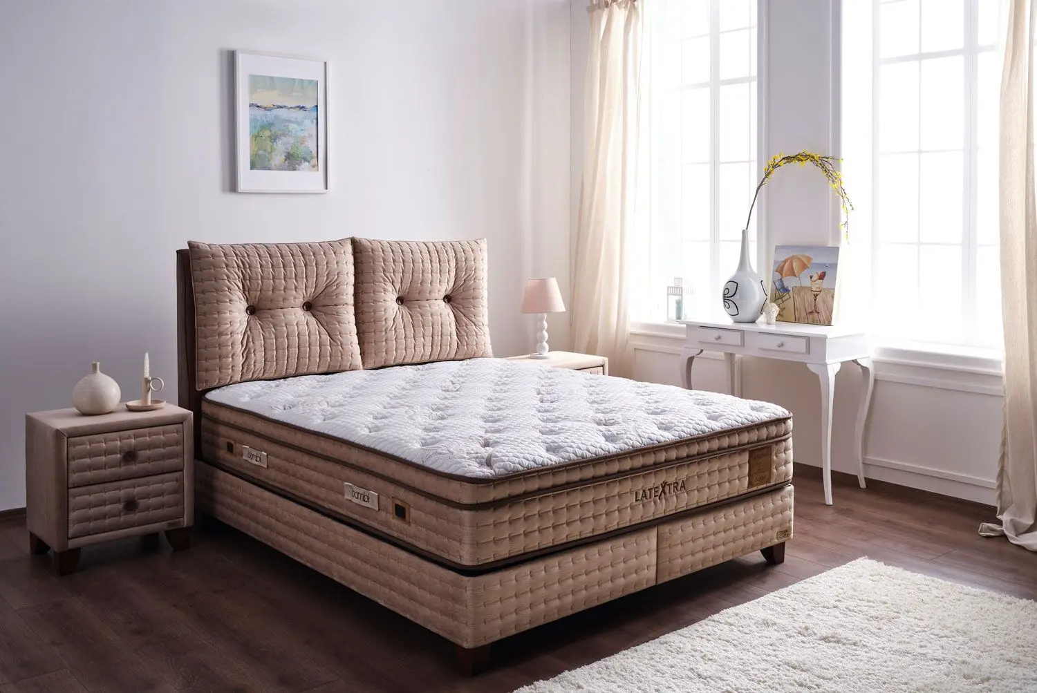 Pat Bambi Latextra 160x200 (Beige) - 5