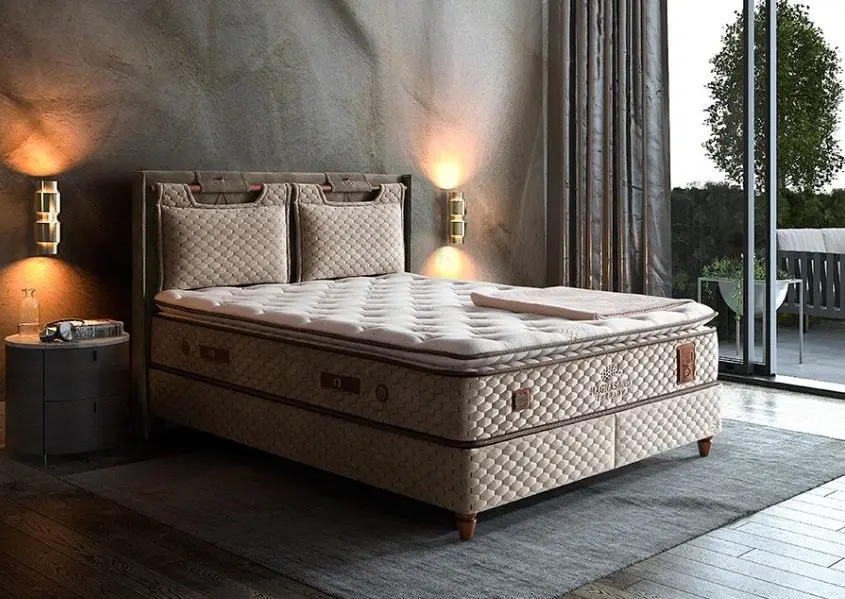 Pat Bambi Magnasand Therapy cu saltea 180x200 (Cappuccino)