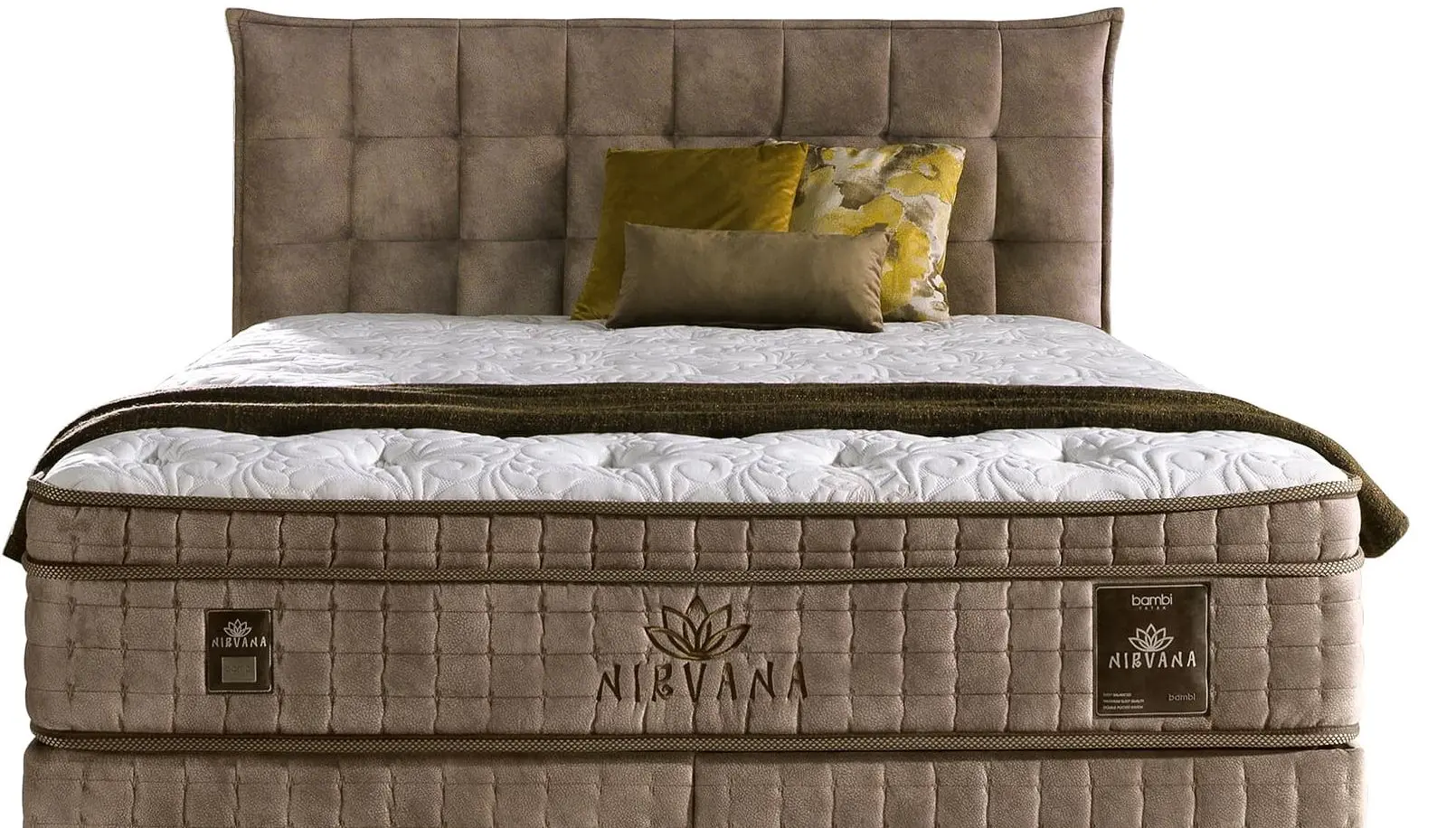 Pat Bambi Nirvana Prime 160x200 (Cappuccino) - 4