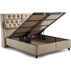 Pat Bambi Nirvana cu saltea 160x200 (Cappuccino) Thumb