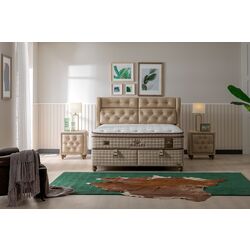 Pat Bambi Nirvana cu saltea 180x200 (Cappuccino) Thumb