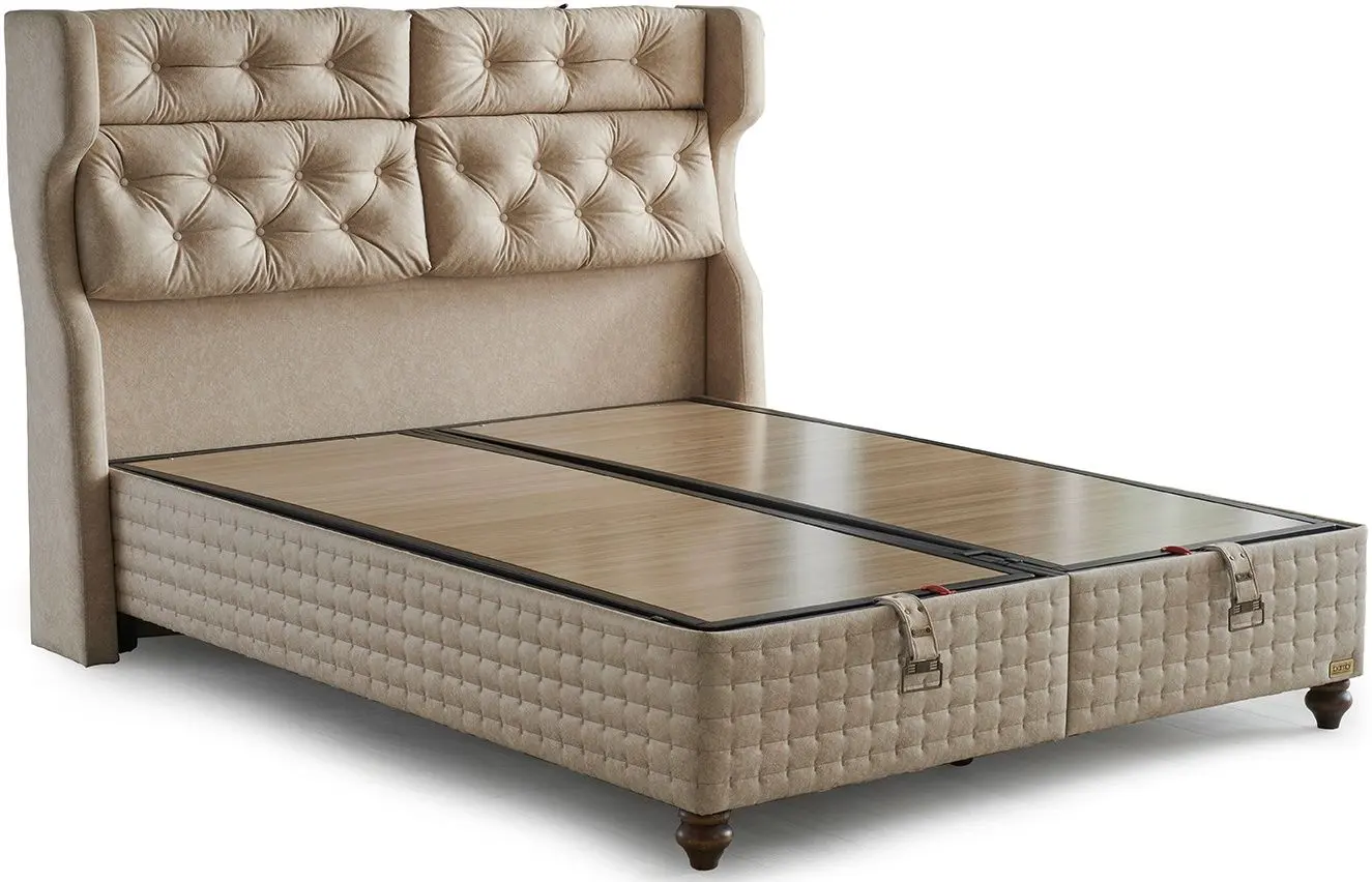 Pat Bambi Nirvana cu saltea 180x200 (Cappuccino) - 4