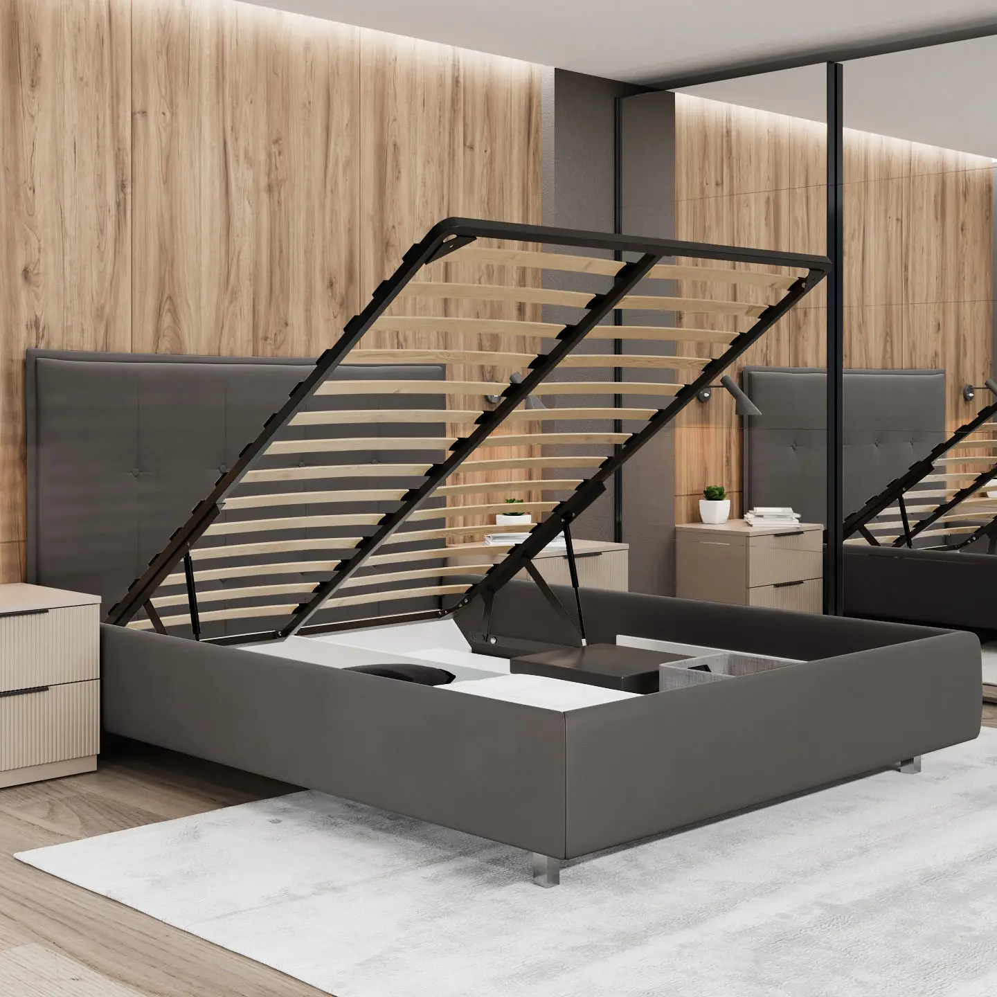 Pat Bayro ModernBed 180x200 JS1080 Cat-II - 3