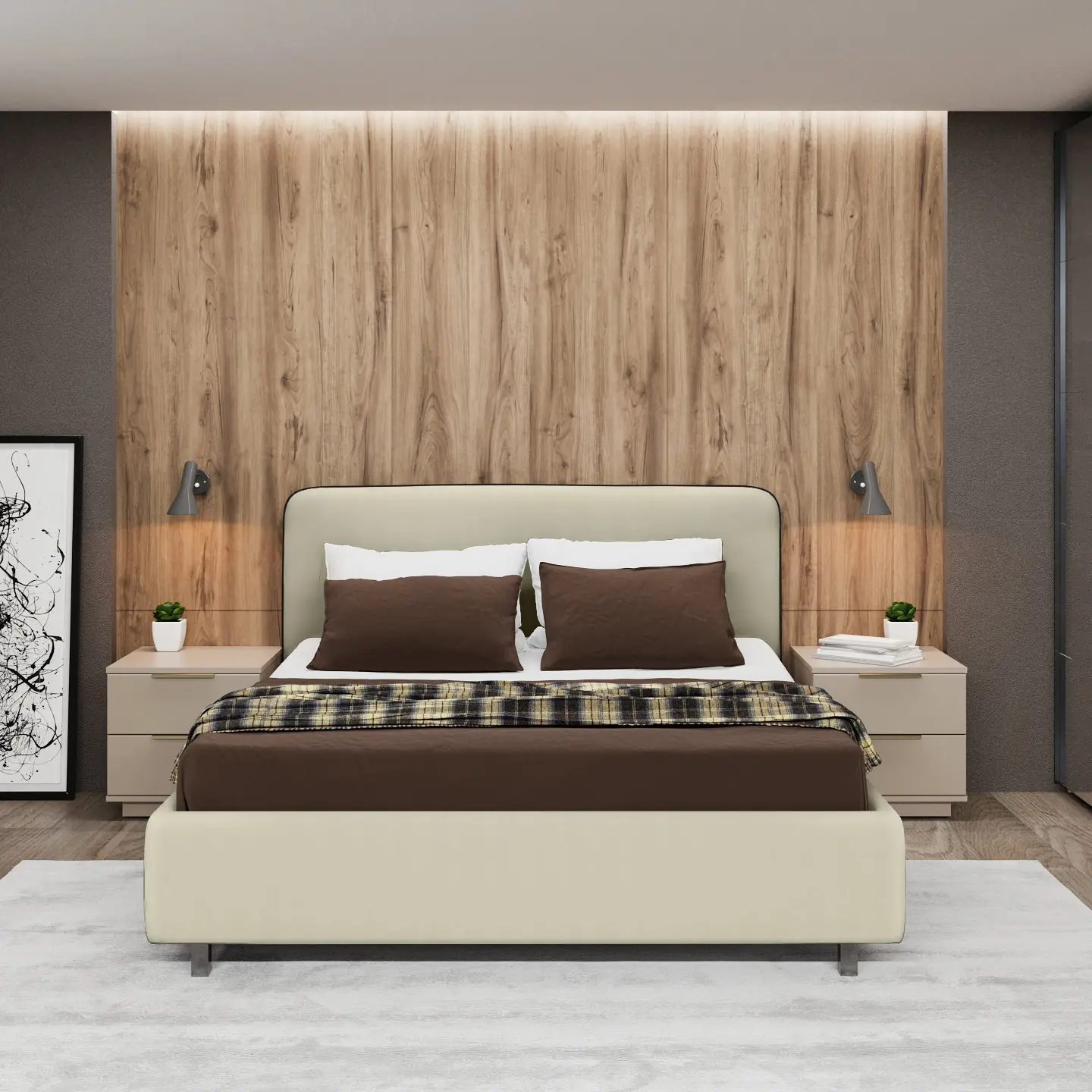 Кровать Bayro Positano 180x200 Catania Cat-III - 2