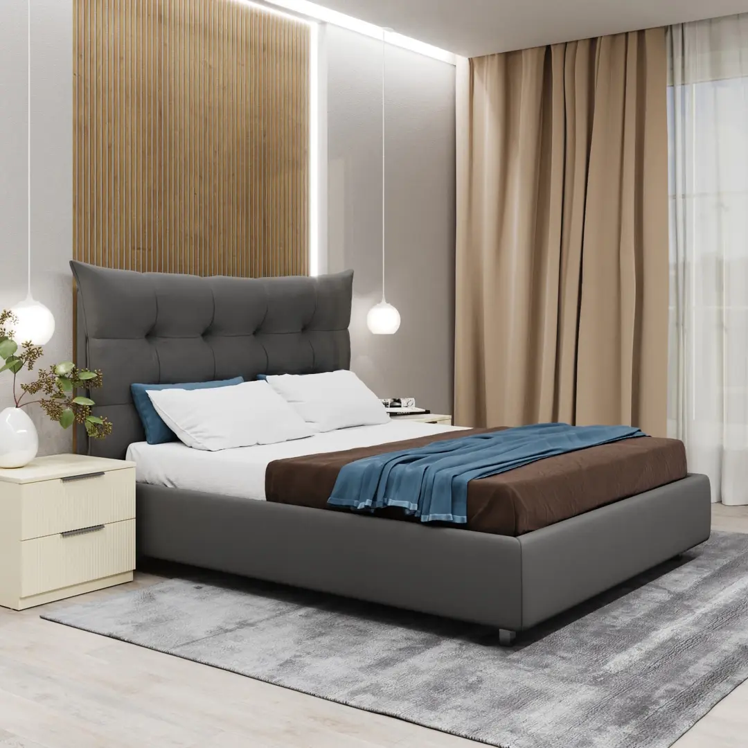 Кровать Bayro Rafinato 140x200 JES19 Cat-I