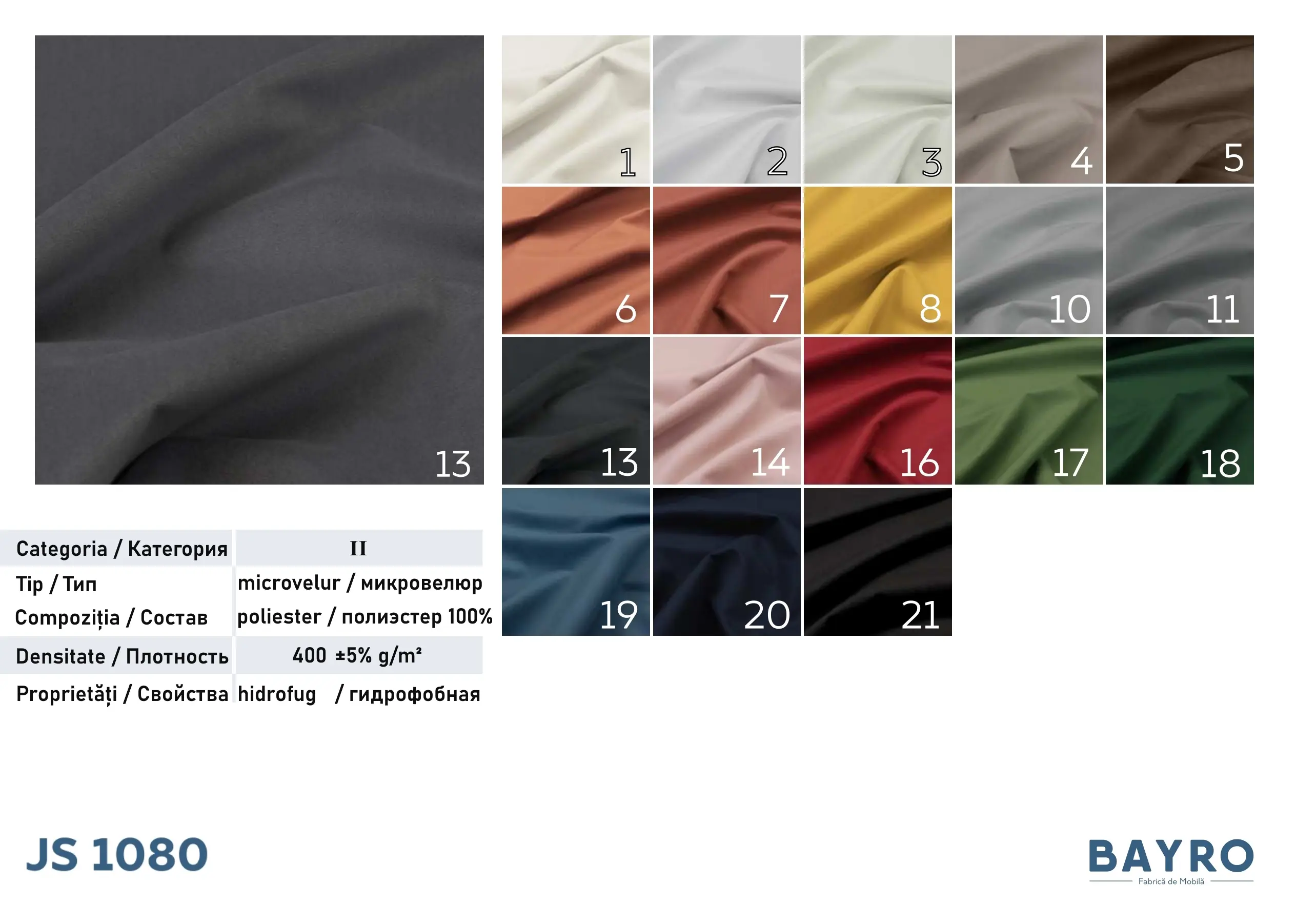 Pat Bayro Rafinato 140x200 JS1080 Cat-II