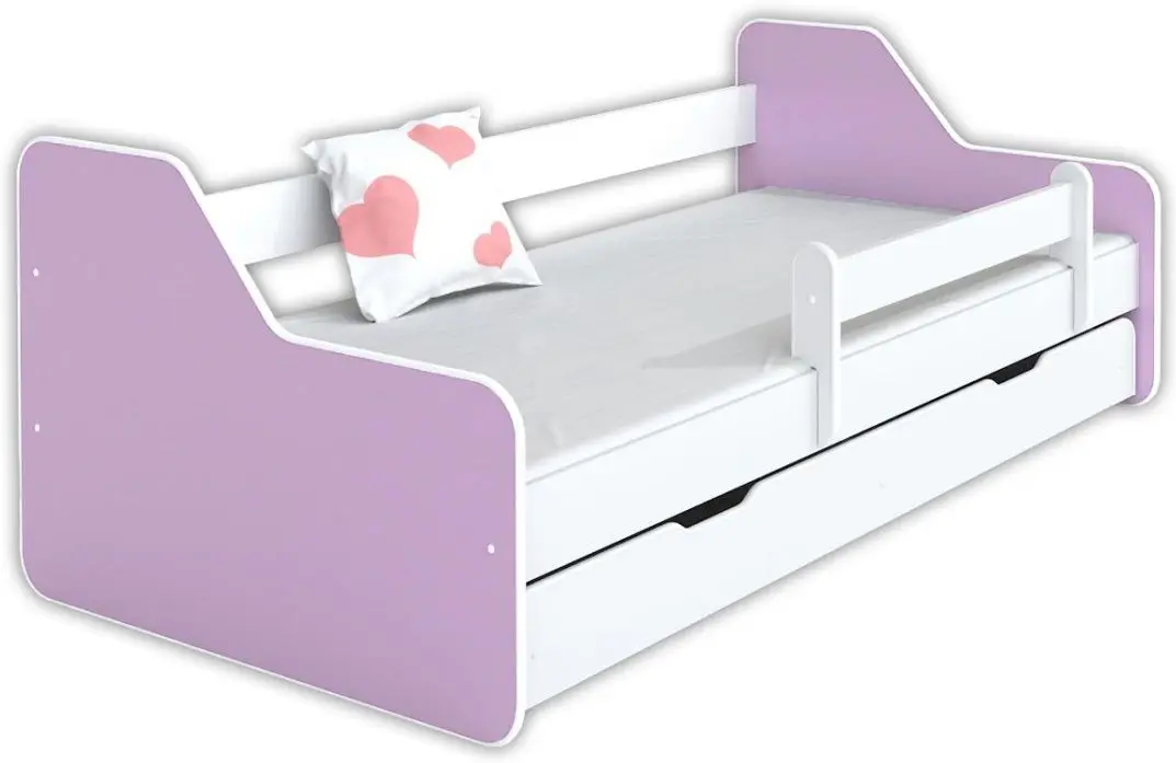 Кровать BellaLuni Dione II 80x160 с ящиком (Lavander/White)