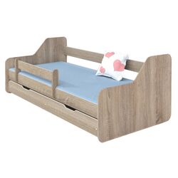 Кровать BellaLuni Dione с ящиком/матрасом 80x160 (Sonoma Oak)