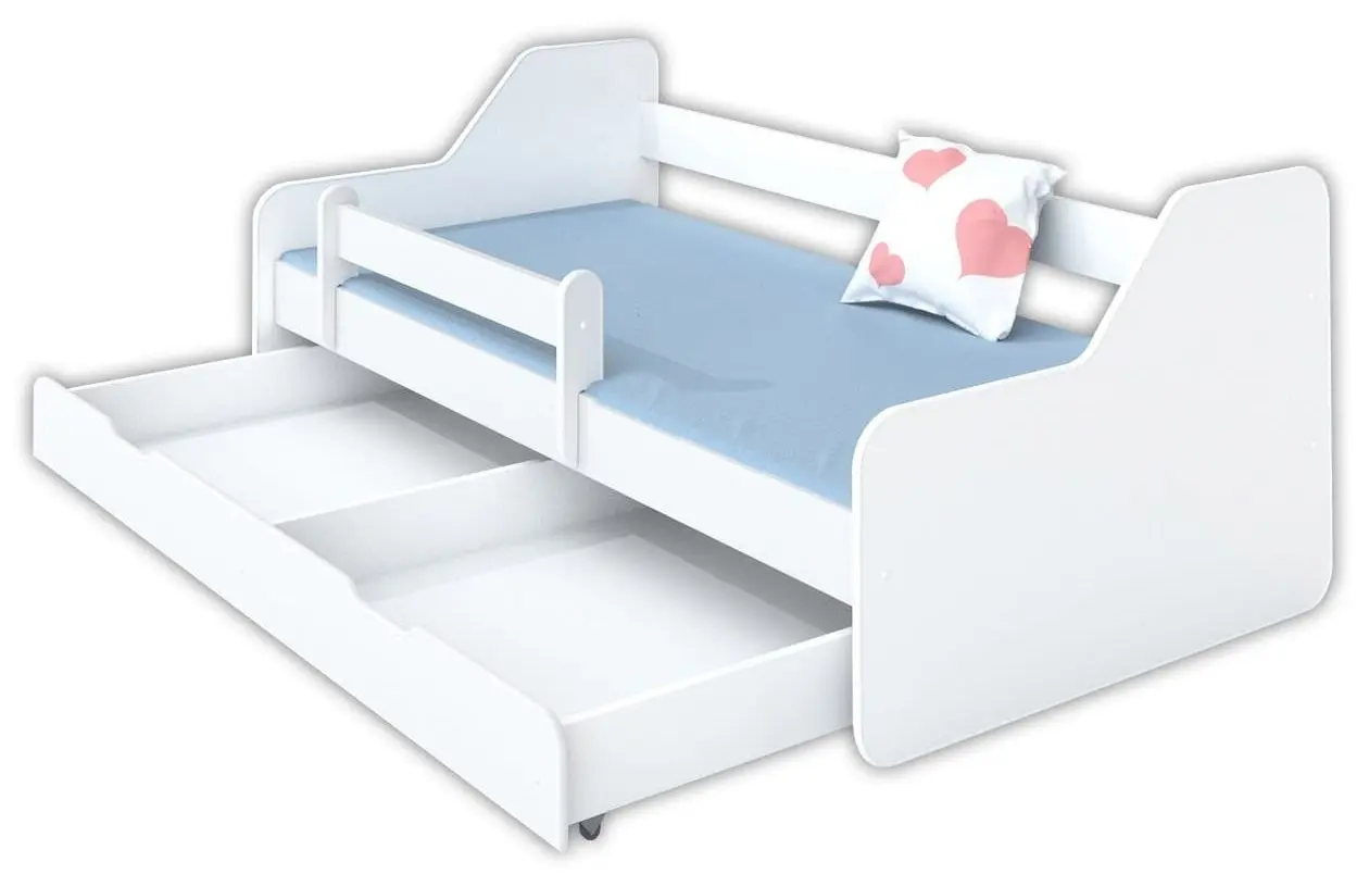 Кровать BellaLuni Dione с ящиком/матрасом 80x180 (White) - 2