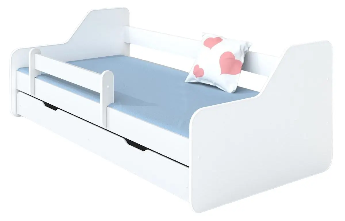 Кровать BellaLuni Dione с ящиком/матрасом 80x180 (White)