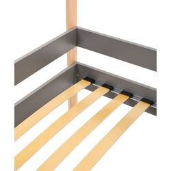 Кровать BellaLuni Domek 80x160 с ящиком/матрасом (Beech/Pink) Thumb